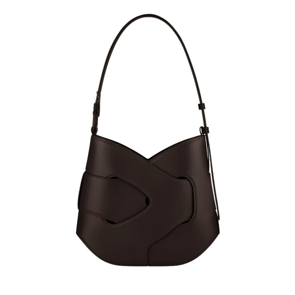 Polene Nodde Hobo in Ebony Bag