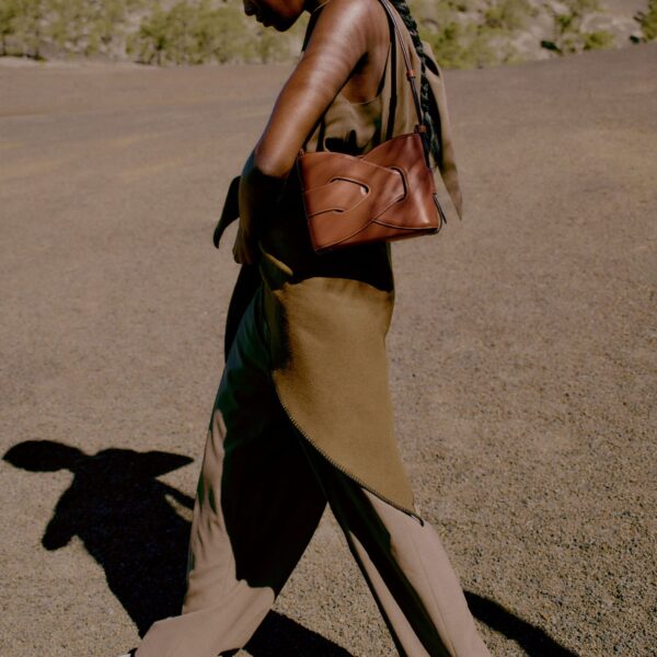Polène Nodde in Cognac Nodde in Cognac - Shoulder & Crossbody Bags - Parisian Luxury Leather Bag at Coveti