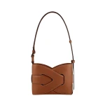 Polène Nodde in Cognac Nodde in Cognac - Shoulder & Crossbody Bags - Parisian Luxury Leather Bag at Coveti