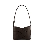 Polène Nodde in Ebony Nodde in Ebony - Shoulder & Crossbody Bags - Parisian Luxury Leather Bag at Coveti
