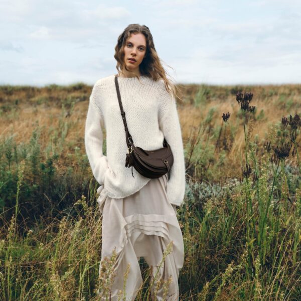 Polène Numéro Dix Galop in Ebony Numéro Dix Galop in Ebony - Shoulder & Crossbody Bags - Parisian Luxury Leather Bag at Coveti