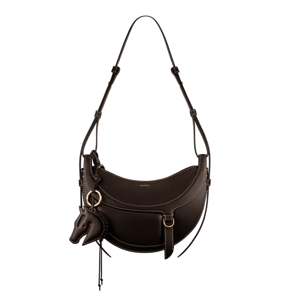 Polene Numéro Dix Galop in Ebony Bag
