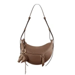 Polène Numéro Dix Galop in Root Numéro Dix Galop in Root - Shoulder & Crossbody Bags - Parisian Luxury Leather Bag at Coveti