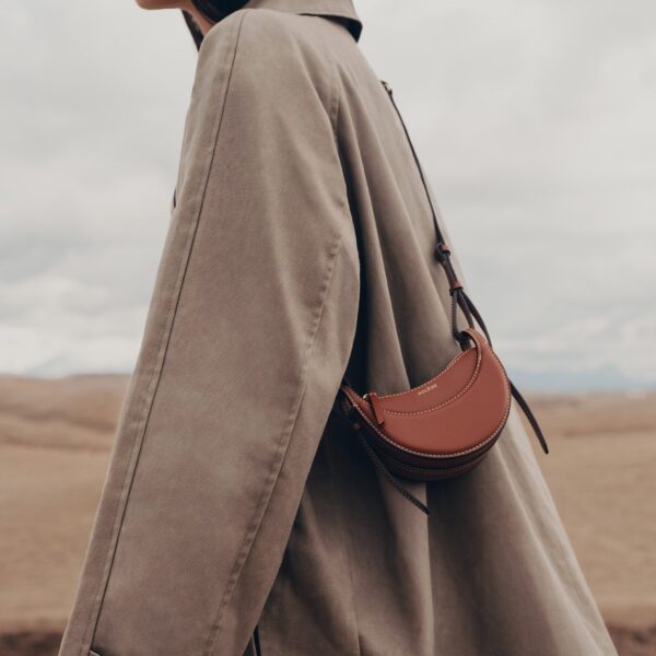 Polène Numéro Dix Micro in Cognac Numéro Dix Micro in Cognac - Mini Bags - Parisian Luxury Leather Bag at Coveti