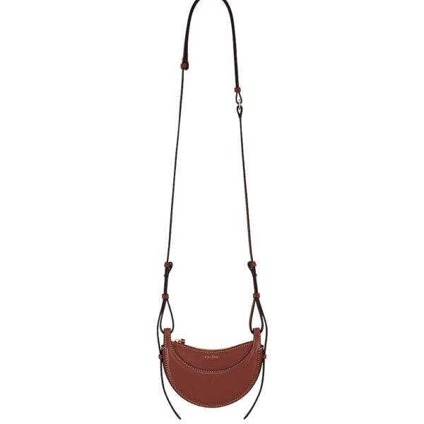 Polène Numéro Dix Micro in Cognac Numéro Dix Micro in Cognac - Mini Bags - Parisian Luxury Leather Bag at Coveti