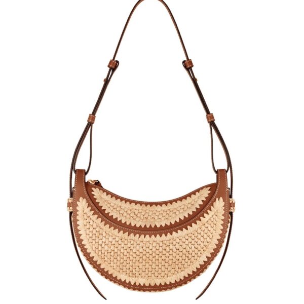 Polène Numéro Dix in Brown Numéro Dix in Brown - Shoulder & Crossbody Bags - Parisian Luxury Leather Bag at Coveti