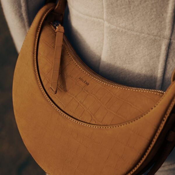 Polène Numéro Dix in Cinnamon Numéro Dix in Cinnamon - Shoulder & Crossbody Bags - Parisian Luxury Leather Bag at Coveti