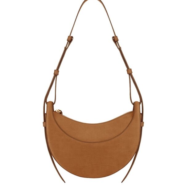Polène Numéro Dix in Cinnamon Numéro Dix in Cinnamon - Shoulder & Crossbody Bags - Parisian Luxury Leather Bag at Coveti