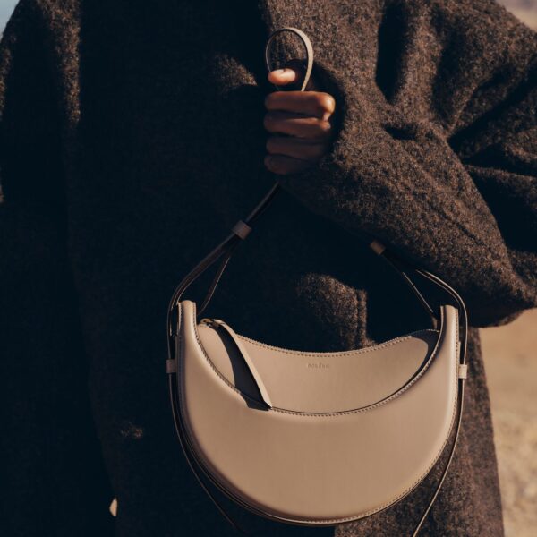 Polène Numéro Dix in Clay Numéro Dix in Clay - Shoulder & Crossbody Bags - Parisian Luxury Leather Bag at Coveti