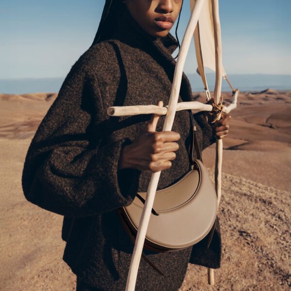 Polène Numéro Dix in Clay Numéro Dix in Clay - Shoulder & Crossbody Bags - Parisian Luxury Leather Bag at Coveti
