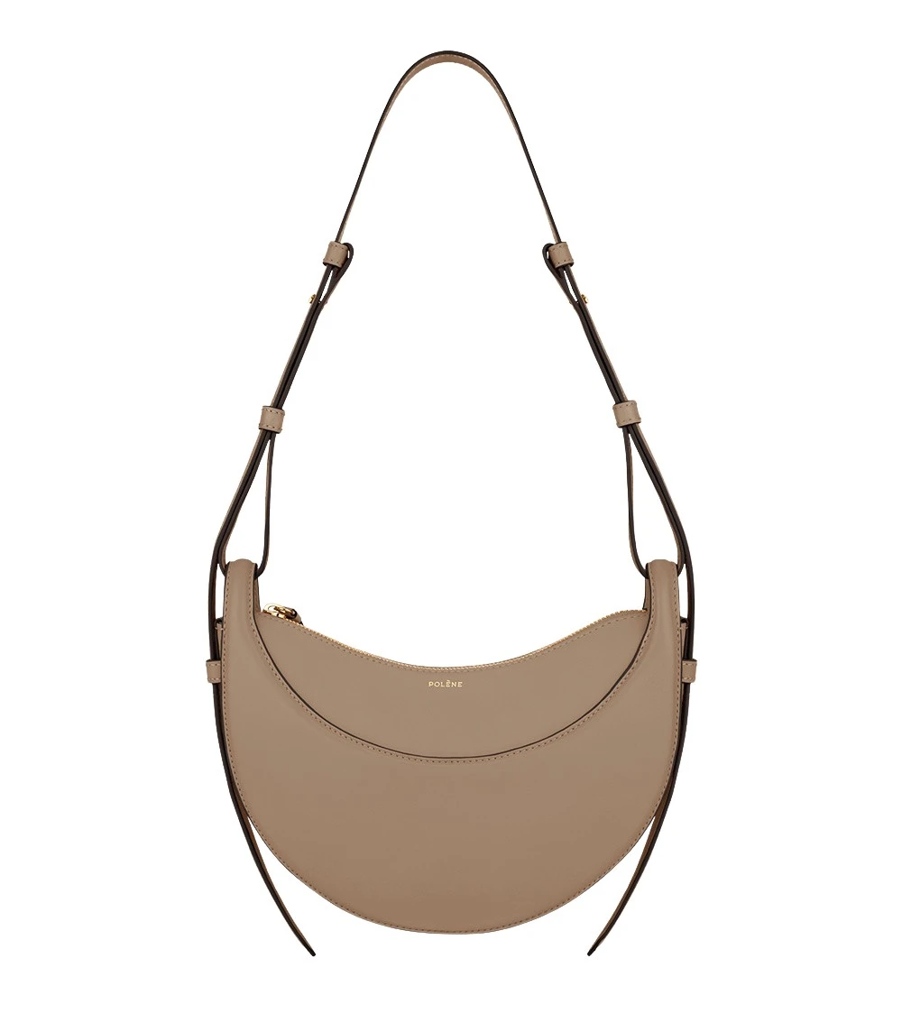 Brown-Numero-Dix-in-Clay-collection-coveti41995_nobg Polène Numéro Dix in Clay Numéro Dix in Clay - Shoulder & Crossbody Bags - Parisian Luxury Leather Bag at Coveti