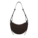 Polène Numéro Dix in Ebony Numéro Dix in Ebony - Shoulder & Crossbody Bags - Parisian Luxury Leather Bag at Coveti