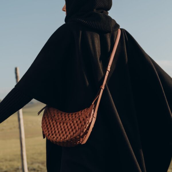 Polène Numéro Dix in Onda Cognac Numéro Dix in Onda Cognac - Shoulder & Crossbody Bags - Parisian Luxury Leather Bag at Coveti