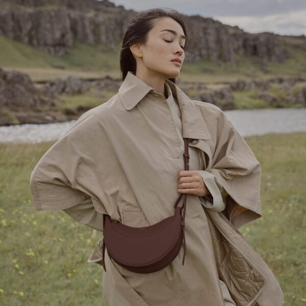 Polène Numéro Dix in Sandalwood Numéro Dix in Sandalwood - Shoulder & Crossbody Bags - Parisian Luxury Leather Bag at Coveti