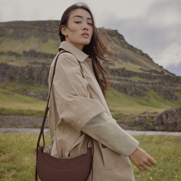 Polène Numéro Dix in Sandalwood Numéro Dix in Sandalwood - Shoulder & Crossbody Bags - Parisian Luxury Leather Bag at Coveti