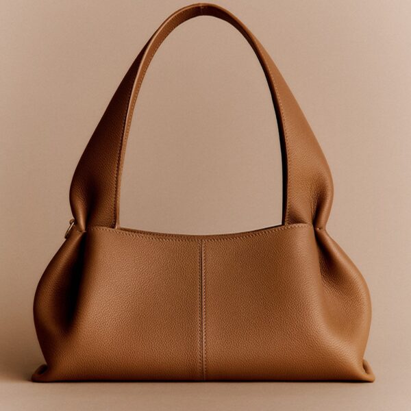 Polène Numéro Neuf East West in Camel Numéro Neuf East West in Camel - Shoulder & Crossbody Bags - Parisian Luxury Leather Bag at Coveti