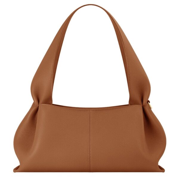 Polène Numéro Neuf East West in Camel Numéro Neuf East West in Camel - Shoulder & Crossbody Bags - Parisian Luxury Leather Bag at Coveti