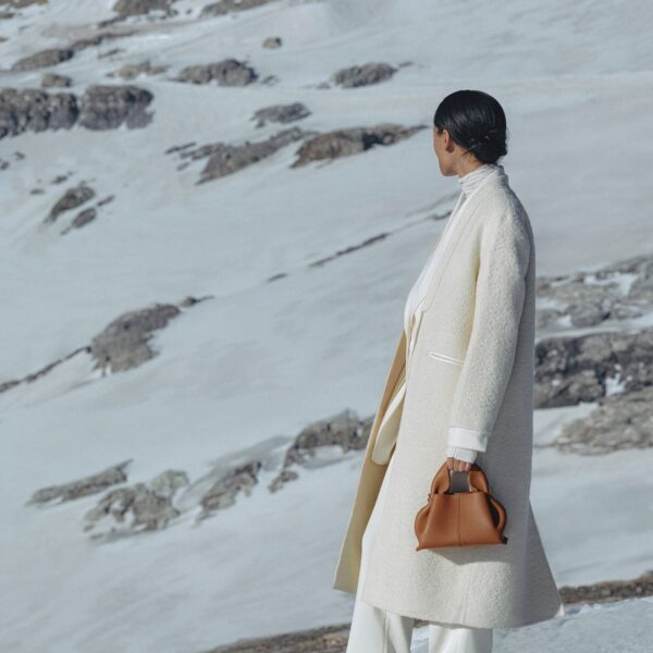 Polène Numéro Neuf Mini in Camel Numéro Neuf Mini in Camel - Mini Bags - Parisian Luxury Leather Bag at Coveti