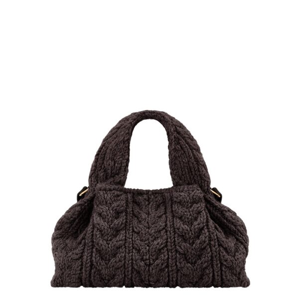 Polène Numéro Neuf Mini in Ebony Numéro Neuf Mini in Ebony - Mini Bags - Parisian Luxury Leather Bag at Coveti