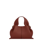 Polène Numéro Neuf Mini in Red Clay Numéro Neuf Mini in Red Clay - Mini Bags - Parisian Luxury Leather Bag at Coveti