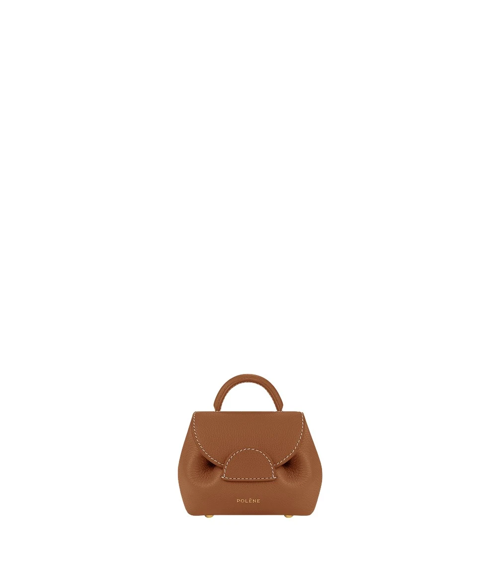 Brown-Numero-Un-Micro-in-Camel-collection-coveti60308_nobg Polène Numéro Un Micro in Camel Numéro Un Micro in Camel - Mini Bags - Parisian Luxury Leather Bag at Coveti