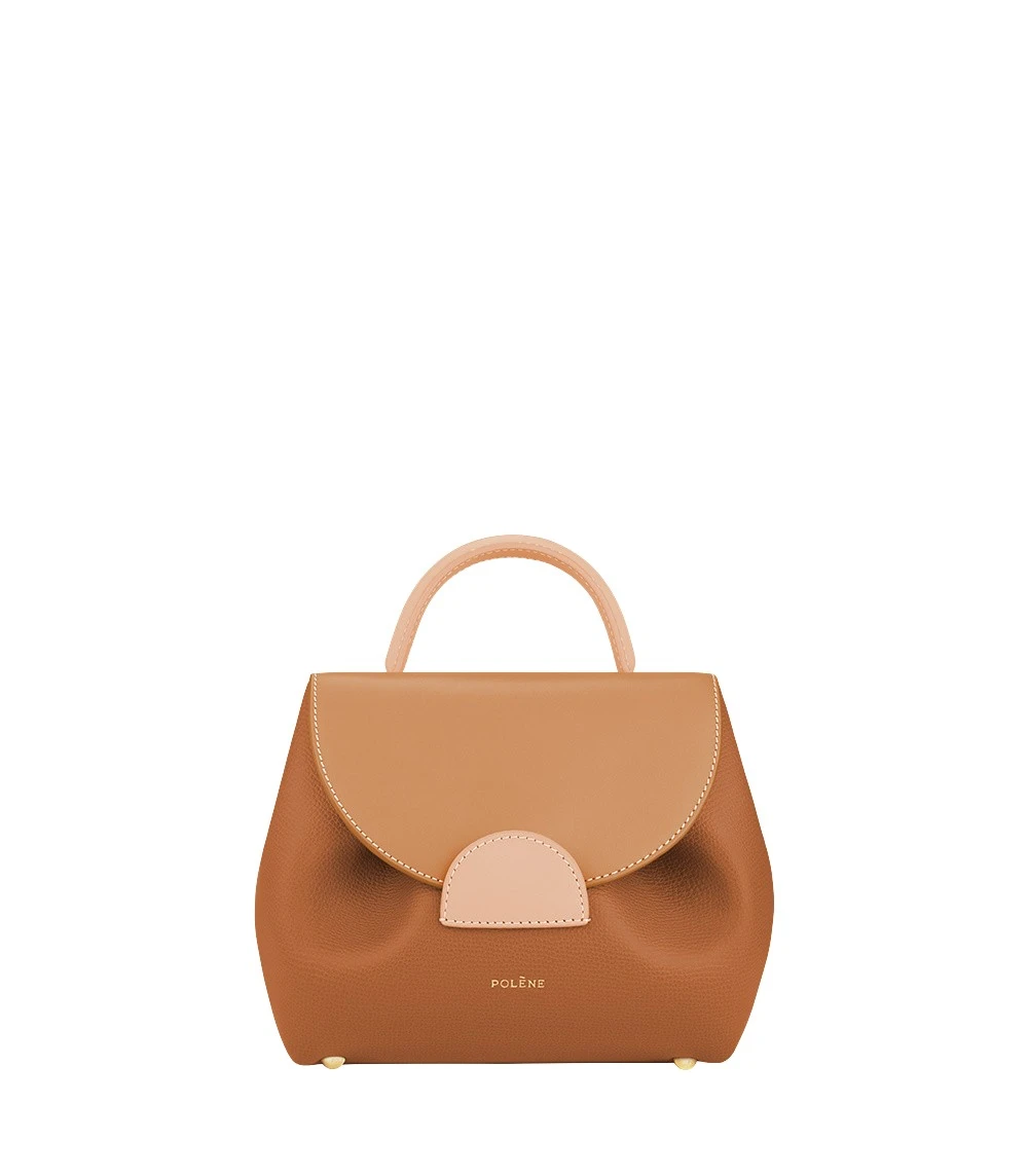 Brown-Numero-Un-Nano-in-Camel-collection-coveti93508_nobg Polène Numéro Un Nano in Camel Numéro Un Nano in Camel - Mini Bags - Parisian Luxury Leather Bag at Coveti