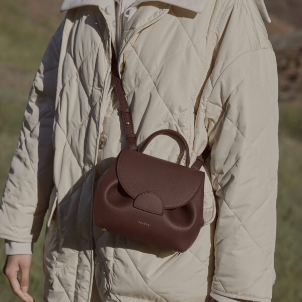 Polène Numéro Un Nano in Sandalwood Numéro Un Nano in Sandalwood - Mini Bags - Parisian Luxury Leather Bag at Coveti