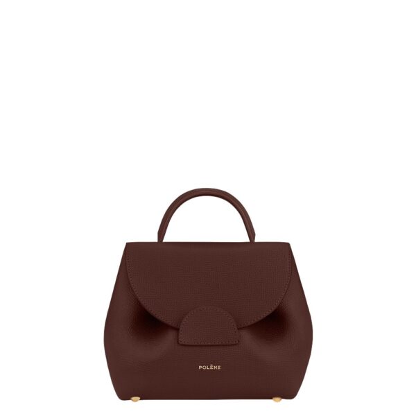 Polène Numéro Un Nano in Sandalwood Numéro Un Nano in Sandalwood - Mini Bags - Parisian Luxury Leather Bag at Coveti
