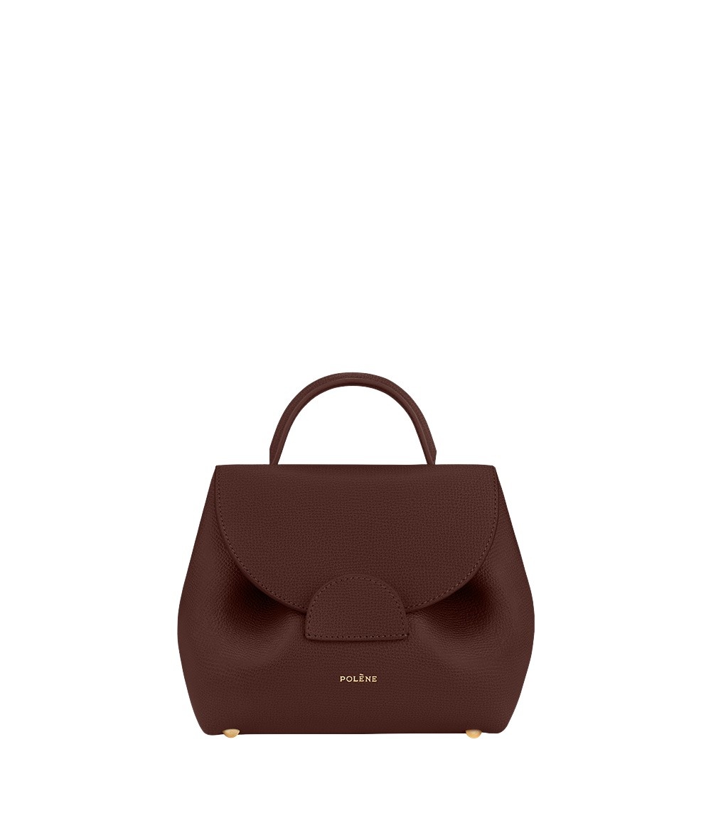 Polène Numéro Un Nano in Sandalwood Numéro Un Nano in Sandalwood - Mini Bags - Parisian Luxury Leather Bag at Coveti