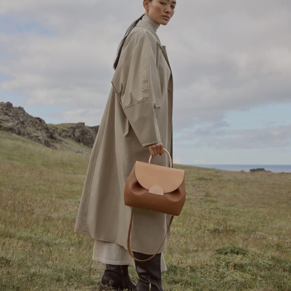 Polène Numéro Un in Camel Numéro Un in Camel - Totes & Top-Handle Bags - Parisian Luxury Leather Bag at Coveti