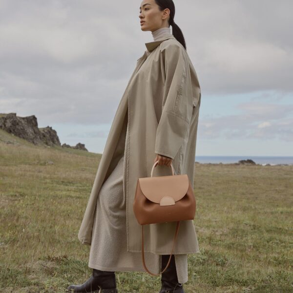 Polène Numéro Un in Camel Numéro Un in Camel - Totes & Top-Handle Bags - Parisian Luxury Leather Bag at Coveti