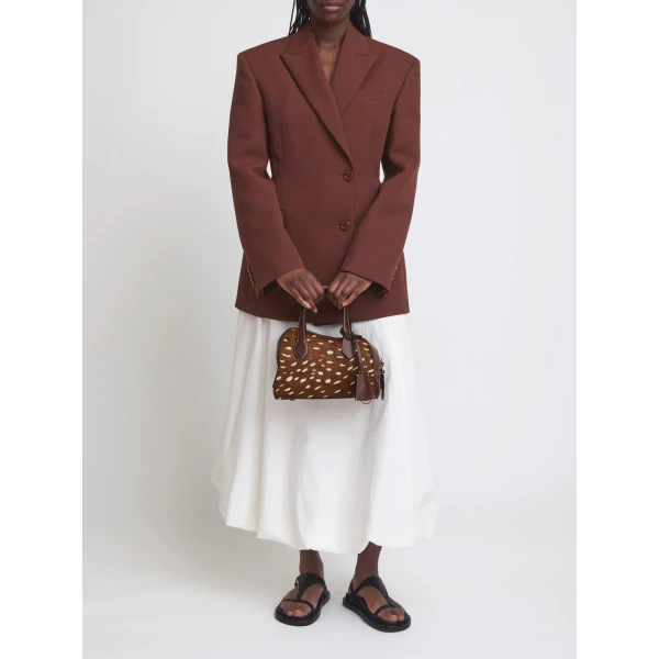 Brown ATP Atelier top handle bag