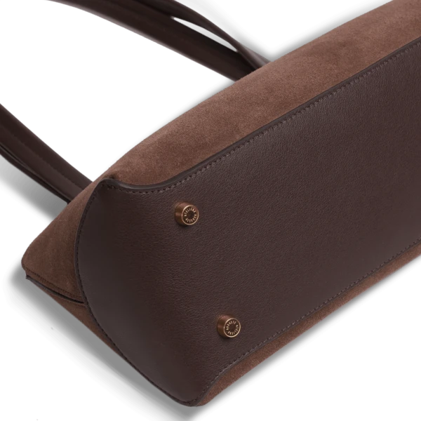 Ateliers Auguste Passy East West in Chocolate bag