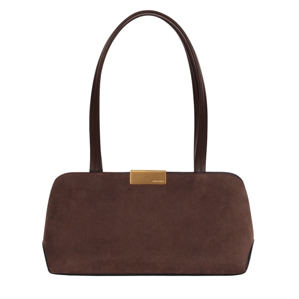 Ateliers Auguste Passy East West in Chocolate bag