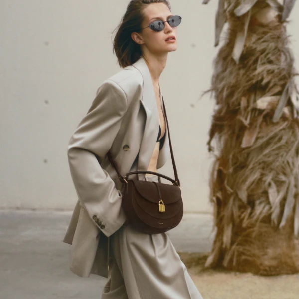 DeMellier Siena Saddle crossbody bag