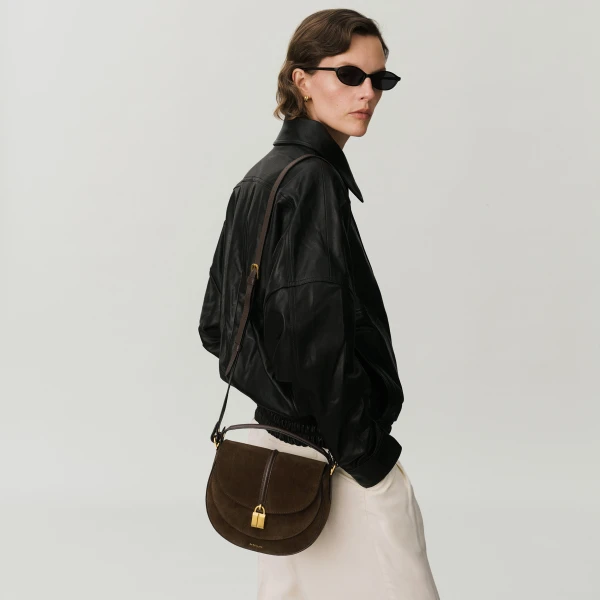 DeMellier Siena Saddle crossbody bag