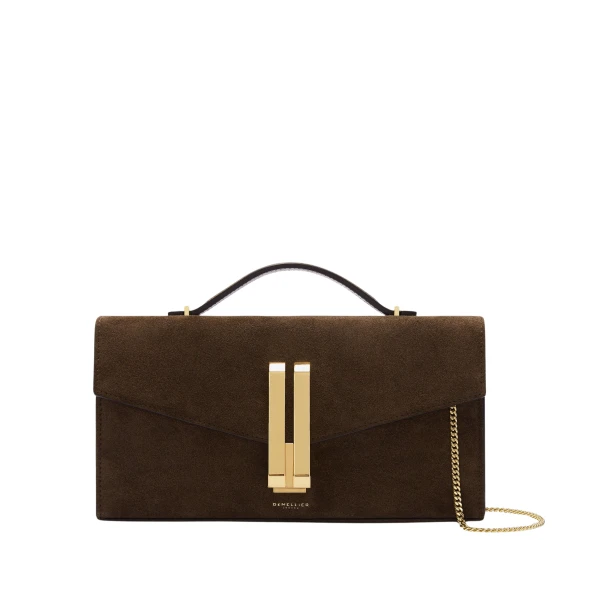The Vancouver Clutch in Mocha Clutch Bag