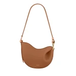 Polène Tonca in Camel Tonca in Camel - Shoulder & Crossbody Bags - Parisian Luxury Leather Bag at Coveti