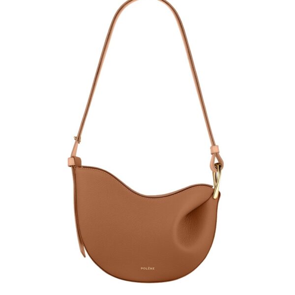 Polène Tonca in Camel Tonca in Camel - Shoulder & Crossbody Bags - Parisian Luxury Leather Bag at Coveti