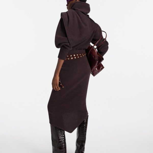 Attico brown dress