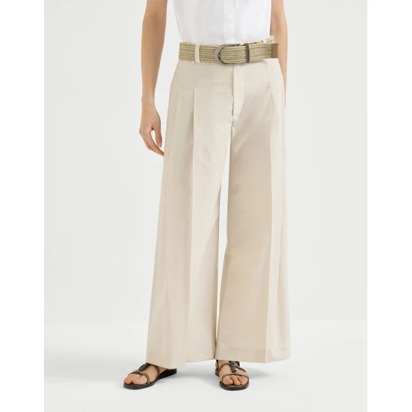 A-line trousers