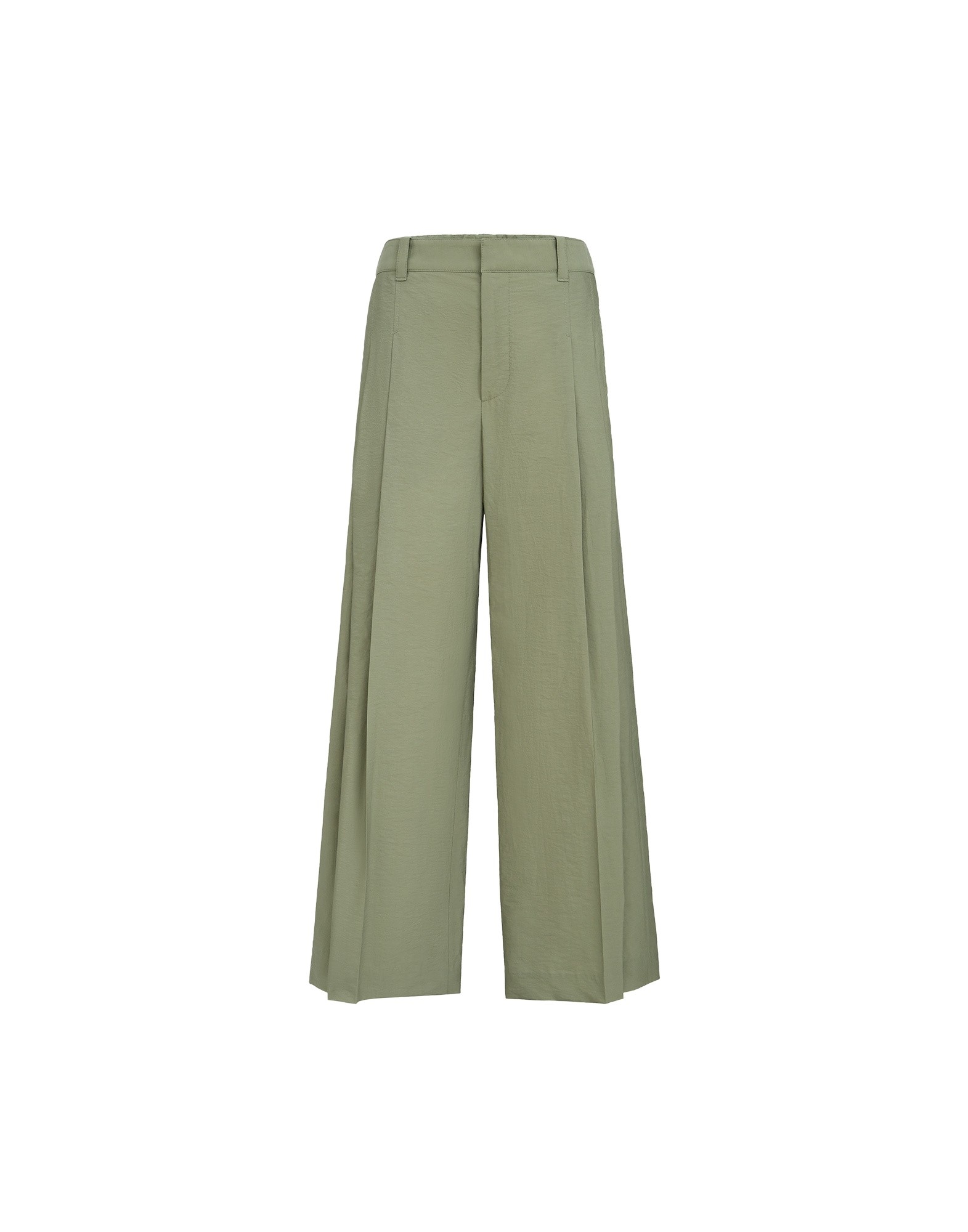 Brunello Cucinelli A-line trousers in Green