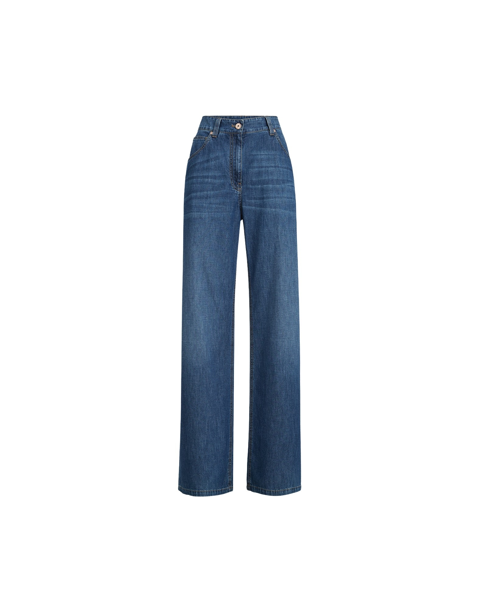 Brunello Cucinelli Baggy trousers in Denim