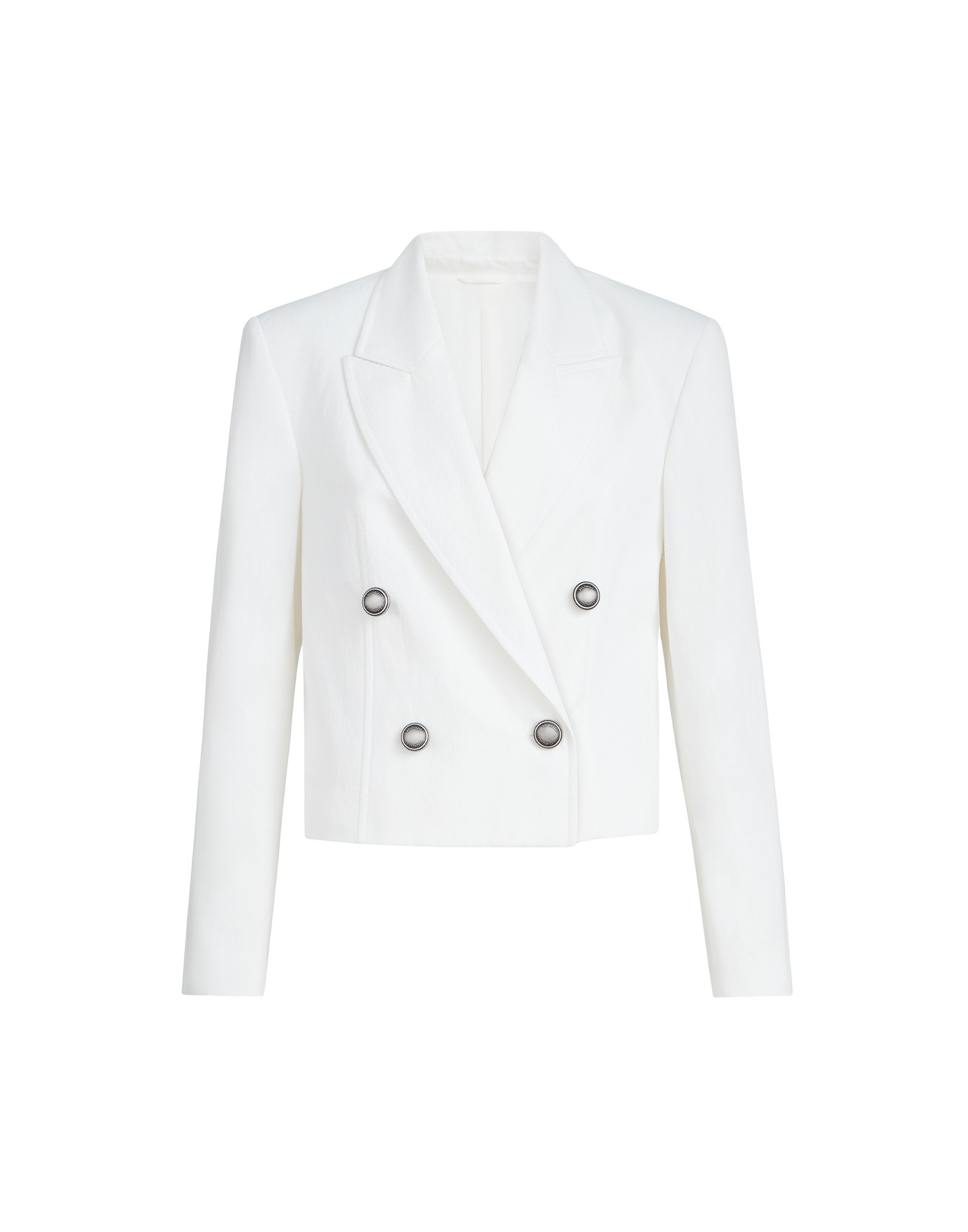 Brunello Cucinelli Blazer with monili in White