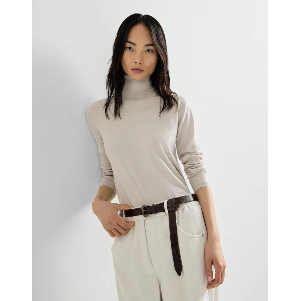 Cashmere and silk Sparkling sweater