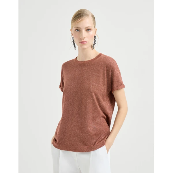 Cashmere and silk lightweight sweater