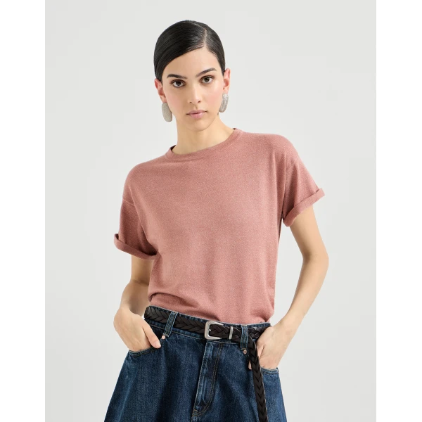 Cashmere and silk lightweight sweater