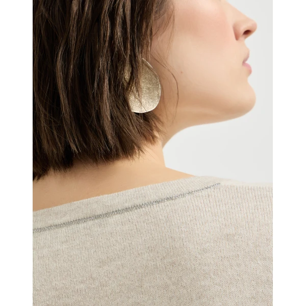 Beige Knitwear