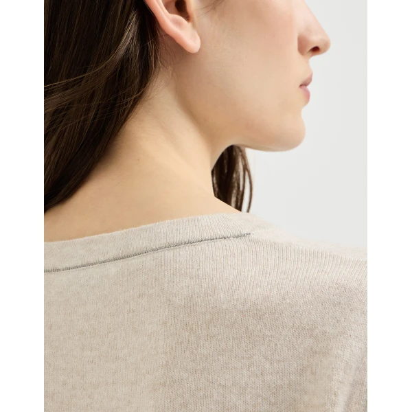 Beige Knitwear