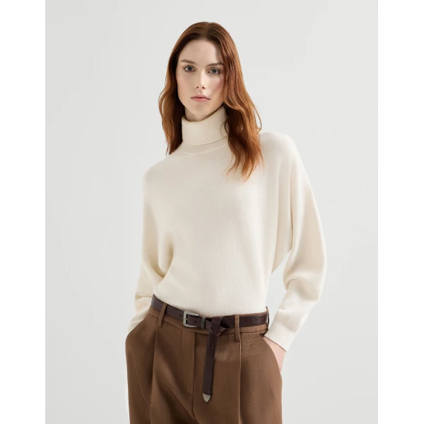 Cashmere turtleneck sweater